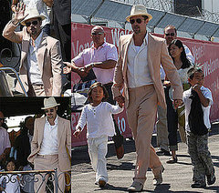 Photos of Brad Pitt, Maddox Jolie-Pitt, Pax Jolie-Pitt in Venice Photos of Brad Pitt, Maddox Jolie-Pitt, Pax Jolie-Pitt in Venice