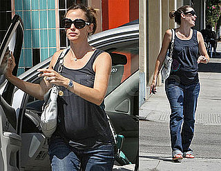 Photos of Jennifer Garner at the Nail Salon in Brentwood