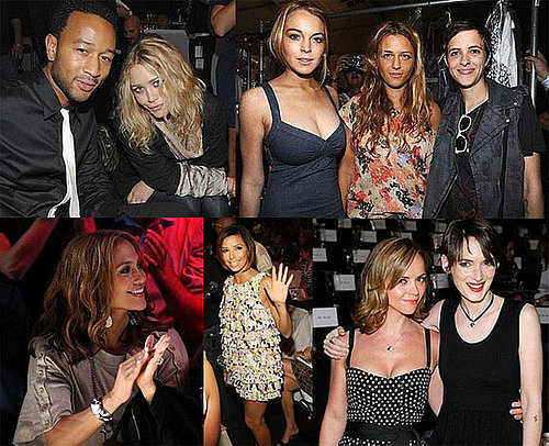 Photos of Celebrities Attending New York Fashion Week 2008-09-08 07:45:12