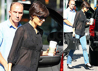 Photos of Katie Holmes on Her Way to Broadway Rehearsals in NYC