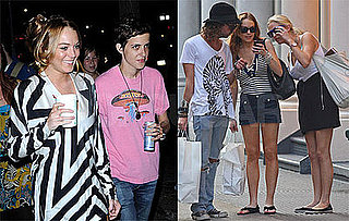 Photos of Lindsay Lohan Shopping And Blogging About Politics and Music