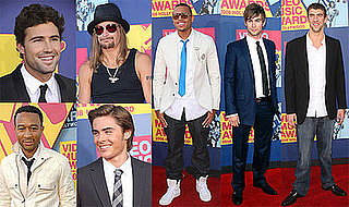 Photos of Chace Crawford, Chris Brown, Kid Rock, Lil Wayne, Michael Phelps, Zac Efron and More Guys at the 2008 VMAs
