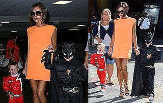 Photos of Victoria Beckham At Universal Studios With Cruz and Romeo