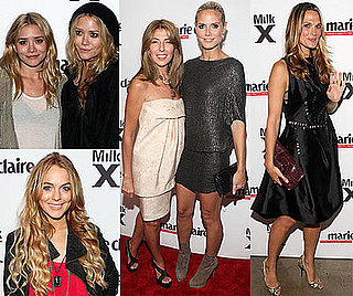 Photos of Mary-Kate Olsen, Ashley Olsen, Nina Garcia, Heidi Klum, Molly Sims, Lindsay Lohan at Marie Claire Event in NYC