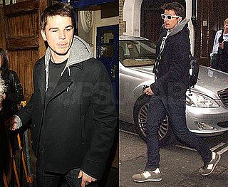 Photos of Josh Hartnett Leaving a Performance of Rain Man in London