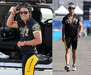Photos of Matthew McConaughey Wearing Spandex and Exercising in LA