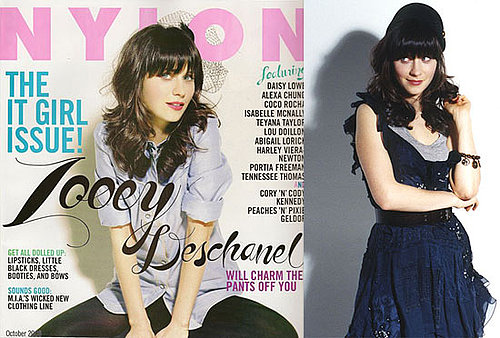 Zooey Deschanel For Nylon Magazine