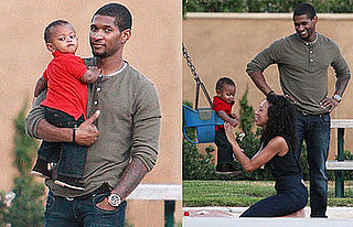 Photos of Usher and His Son