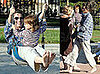 Photos of Amanda Peet at the Park With Her Family