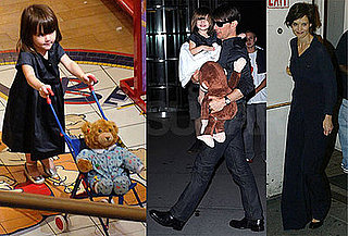 Photos of Tom Cruise and Suri Cruise at the Build-A-Bear Workshop
