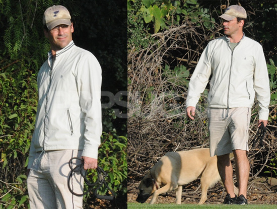 Jon Hamm at the Dog Park