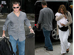 Photos of Matt Damon and Luciana Barroso Leaving Miami Photos of Matt Damon and Luciana Barroso Leaving Miami
