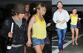 Photos of Hayden Panettiere Out to Dinner with Her Family; Her Father is Charged with Battery