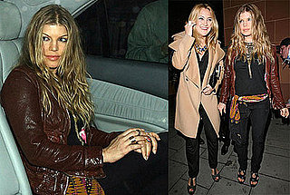 Photos of Kate Hudson and Fergie in London