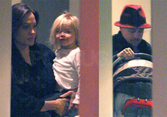 Jolie-Pitts in NYC