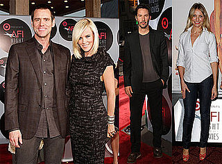 Cameron, Keanu, Jim and Jenny Join for a Night at the Movies