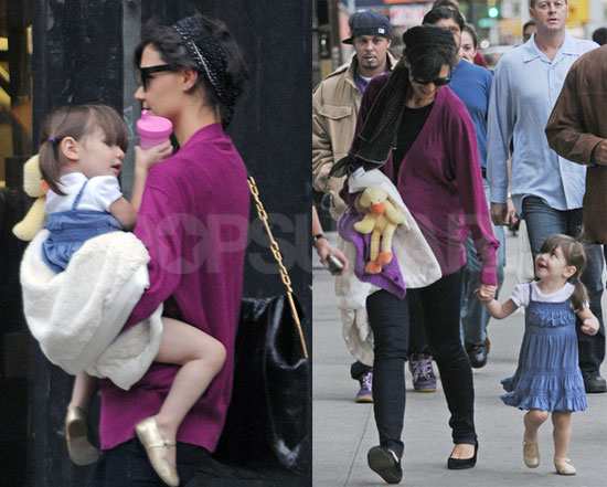 Suri Running Around New York