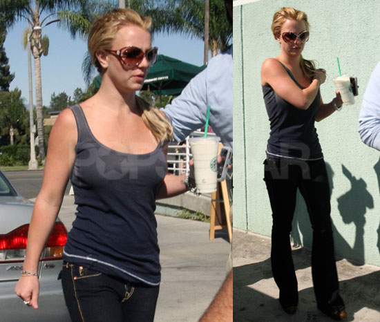 Britney's Weekend Starbucks Run