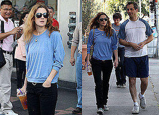 Photos of Drew Barrymore With A Male Friend In LA