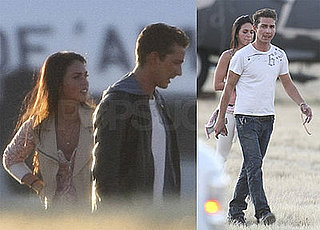 Photos of Shia LaBeouf and Megan Fox on the Set of Eagle Eye