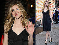 Photos and Video of Sarah Chalke at The Late Show With David Letterman Photos and Video of Sarah Chalke at The Late Show With David Letterman