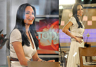 Photos and Video of Angelina Jolie Interviewed by Matt Lauer on The Today Show in New York City