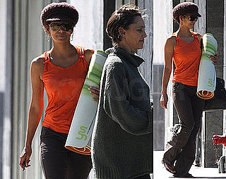 Photos of Halle Berry at Yoga Studio in West Hollywood