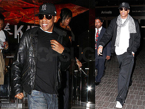 Photos of Jay-Z at Katsuya in LA After Visiting London