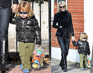 Photos of Gwyneth Paltrow and Moses Martin Out in London 2008-10-16 16:00:48