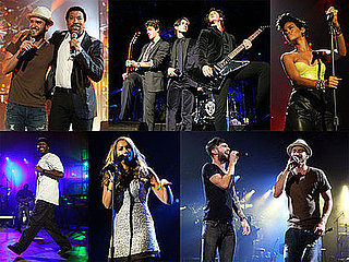Photos of Justin Timberlake, Leona Lewis, 50 Cent, Rihanna at Justin Timberlake Shriners Hospital Benefit Concert