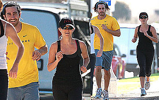 Photos of Reese Witherspoon Jogging With Jake Gyllenhaal in LA