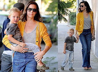 Photos of Liv Tyler and Milo Langdon in LA
