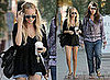 Photos of Nicole Richie Wearing Jean Shorts in LA