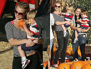 Photos of Britney Spears At The Pumpkin Patch With Sean Preston and Jayden James