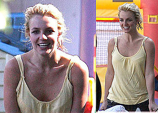 Photos of Britney Spears Picking Up Sean Preston From School