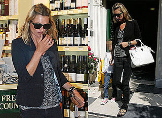 Photos of Kate Moss and Lila Hack in London