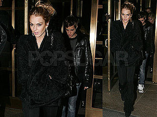 Photos of Lindsay Lohan and Samantha Ronson in NYC