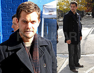 Photos of Joshua Jackson on the Set of Fringe