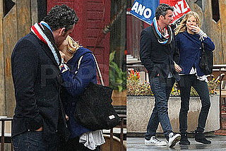 Photos of Sienna Miller and Balthazar Getty Kissing in NYC