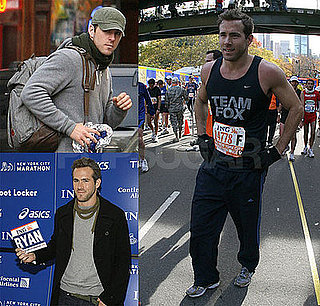 Photos of Ryan Reynolds Running the ING New York Marathon