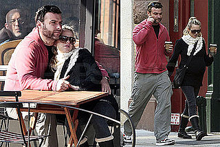 Photos of Liev Schreiber and Pregnant Naomi Watts Getting Coffee and Voting in NYC