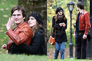 Photos of Keira Knightley and Rupert Friend in NYC's Central Park