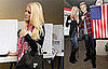 Photos of Heidi Montag and Spencer Pratt Voting for 2008 Presidential Election in Los Angeles; Heidi's Dad Praises Spencer