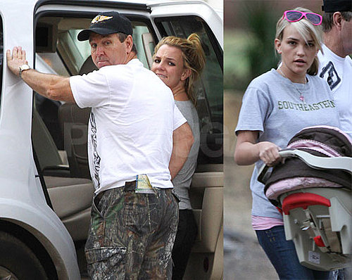 Photos of Britney Spears and Family in Louisiana, Leaked Mix of Clips From Circus Album, Kevin Federline Speaks About Jayden