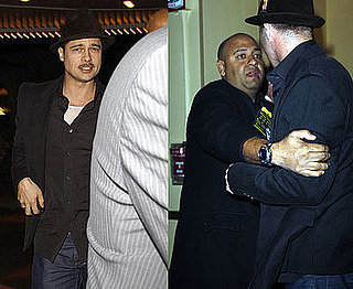 Photos of Brad Pitt Getting Into Tussle With Bodyguard in LA