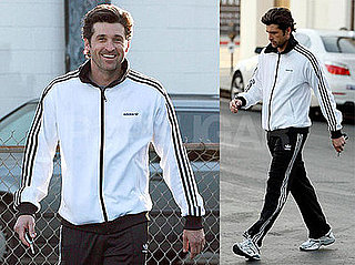 Photos of Patrick Dempsey Taking Out Recycling in LA