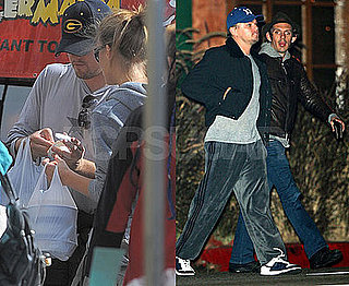 Photos of Leonardo DiCaprio and Bar Refaeli at the Farmers Market in LA
