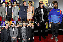 Photos of Nick Lachey, The Jonas Brothers, Chris Brown, Kanye West on the Red Carpet at the American Music Awards Photos of Nick Lachey, The Jonas Brothers, Chris Brown, Kanye West on the Red Carpet at the American Music Awards