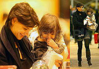 Suri May Be Hot, But She Still Needs a Jacket