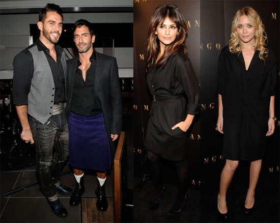 Ashley Olsen at Mango Flagship Relaunch
